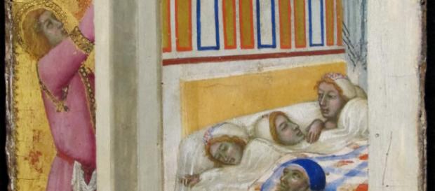 "La carità di San Nicola" di Ambrogio Lorenzetti (Louvre) "La carità di San Nicola" di Ambrogio Lorenzetti (Louvre)