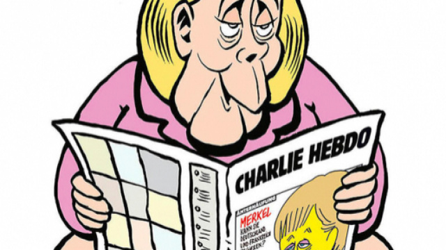 Charlie Hebdo" déshabille Merkel pour sa première en Allemagne ... - lepoint.fr