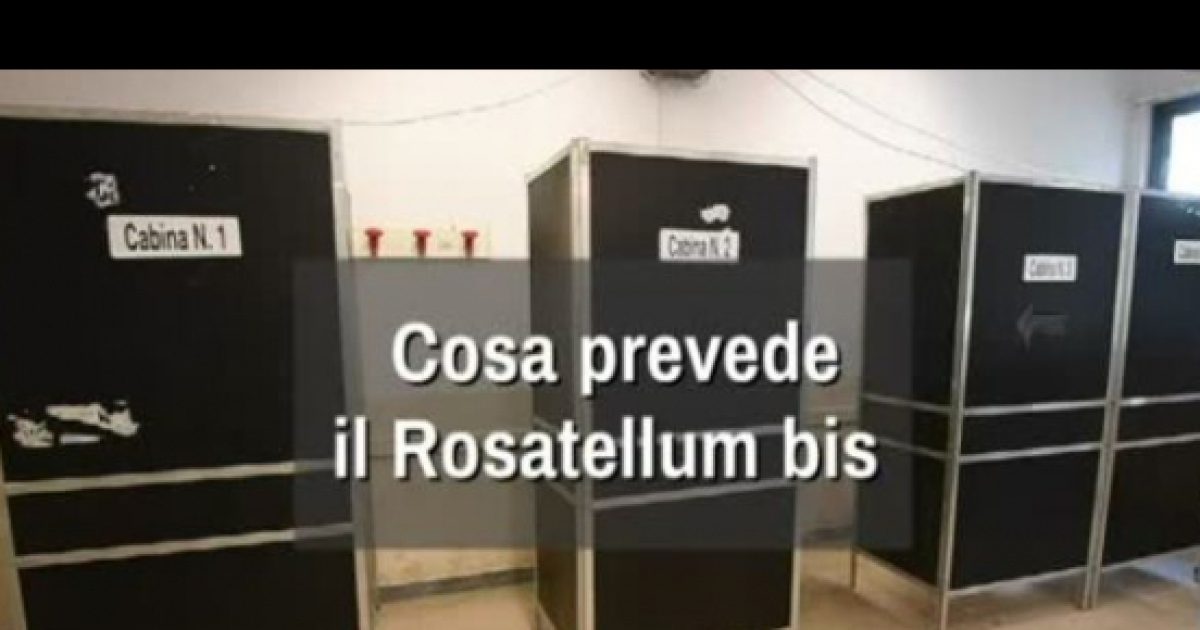 Legge Elettorale: Le Nuove Regole Del Rosatellum 2.0 E Gli Scenari Post ...