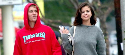 Justin Bieber and Selena Gomez hung out together on November 1, 2017. Image Credit: INSTAR Images.