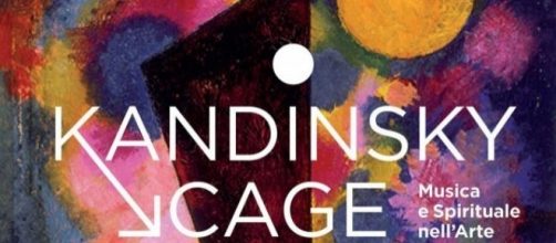 La copertina della mostra di Kandinsky e Cage a Reggio Emilia