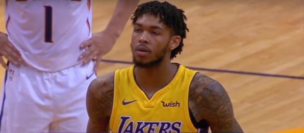 Brandon Ingram scored 14 points for the Lakers in their loss to the Blazers --Image Real GD's Latest Highlights | YouTube Brandon Ingram scored 14 points for the Lakers in their loss to the Blazers --Image Real GD's Latest Highlights | YouTube