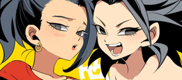 Caulifla y Kale tienen un romance Caulifla y Kale tienen un romance