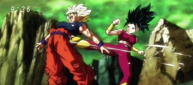 Goku estará en problemas en su batalla contra Kefua/Kafla Goku estará en problemas en su batalla contra Kefua/Kafla