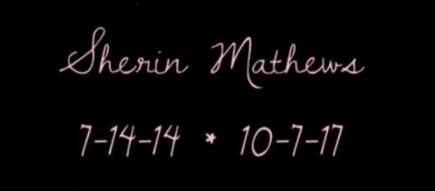 Graphic reminder of Sherin Mathews’ DOB and DOD. (Image from ANIMAL HOUSE /YouTube) Graphic reminder of Sherin Mathews’ DOB and DOD. (Image from ANIMAL HOUSE /YouTube)