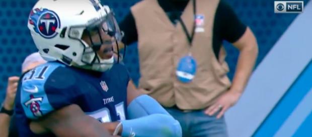 Kevin Byard had 2 picks in a win against the Ravens - via YouTube/NFL Kevin Byard had 2 picks in a win against the Ravens - via YouTube/NFL