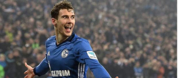 Leon Goretzka im Dress der Königsblauen (Quelle: bild.de) Leon Goretzka im Dress der Königsblauen (Quelle: bild.de)