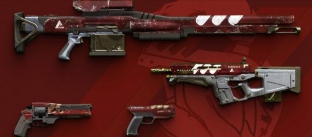 New Monarchy weapons in 'Destiny 2.' - (Image Credit: MoreConsole/YouTube screencap) New Monarchy weapons in 'Destiny 2.' - (Image Credit: MoreConsole/YouTube screencap)