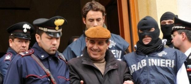 Scaduto durante sua prisão na província de Palermo Scaduto durante sua prisão na província de Palermo