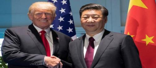Les présidents américain et chinois