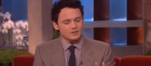 Anton Yelchin and Felicity Jones on 'Ellen.' - [Ellen / YouTube screencap]