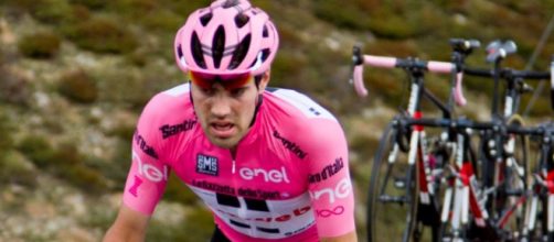 Tom Dumoulin, maglia rosa dell'ultimo Giro d'Italia