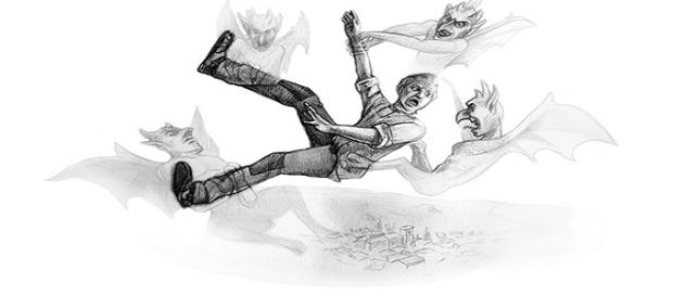 Ilustración de Miguel Zorita que aparece en su libro "Martinico:el duende de Mondéjar". Ilustración de Miguel Zorita que aparece en su libro "Martinico:el duende de Mondéjar".