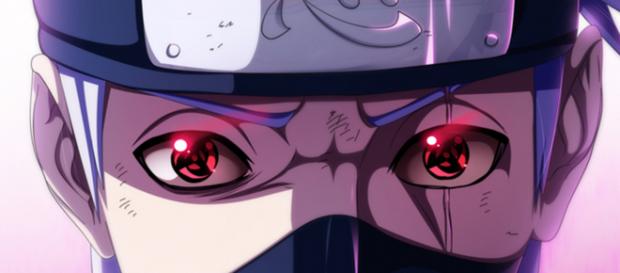 Kakashi muestra su cara en la serie Kakashi muestra su cara en la serie