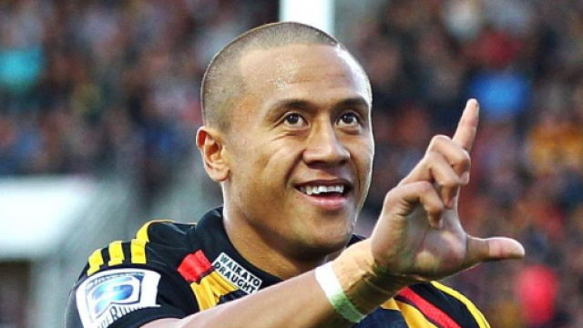 Tim Nanai-Williams celebrates a Chiefs try - ABC News (Australian ... - net.au