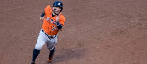 Altuve won his third batting title with the Astros in 2017. (Image Source: Flickr | Keith Allison)