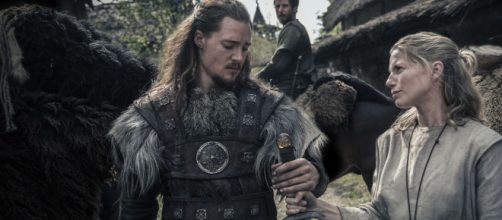 Uhtred and Hild in 'The Last Kindgom' [Image via Netflix Media Center with permission]