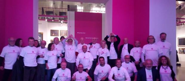 Flashback Torino, i galleristi con la maglietta 'siamo tutti desueti' Flashback Torino, i galleristi con la maglietta 'siamo tutti desueti'