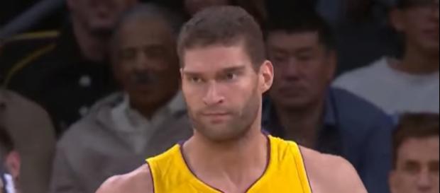 Lakers center Brook Lopez dropped 34 points on the Nets -- Sabhack via YouTube Lakers center Brook Lopez dropped 34 points on the Nets -- Sabhack via YouTube