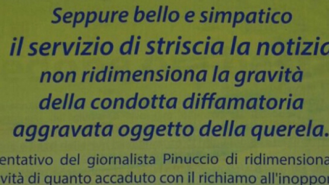 Dopo Striscia la notizia, la polemica continua.