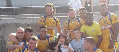 Jack O'Brien with the Hemel Stags