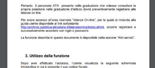 graduatorie Ata come vedere il proprio punteggio