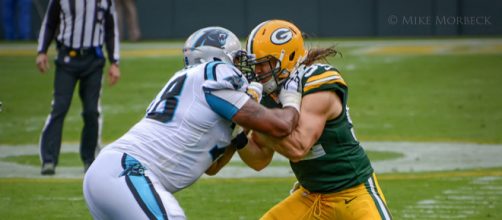 Green Bay Packers on defense. Photo credit: Mike Morbeck (Flickr)