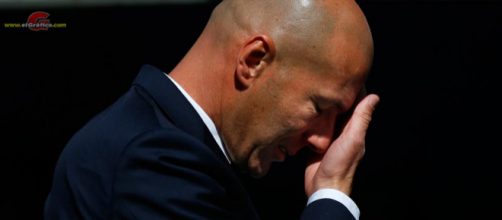 Zidane se lamenta por la marcha del Real Madrid