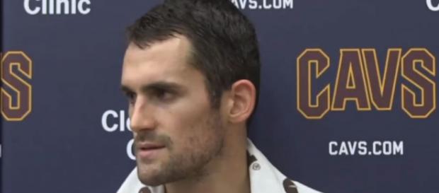 Kevin Love of the Cleveland Cavaliers (via YouTube - The Highlight Laboratory) Kevin Love of the Cleveland Cavaliers (via YouTube - The Highlight Laboratory)