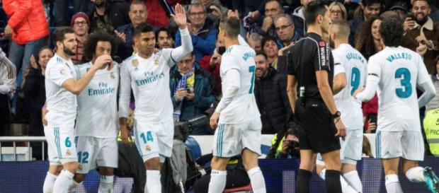 Time celebrou regresso às vitórias no Bernabéu Time celebrou regresso às vitórias no Bernabéu