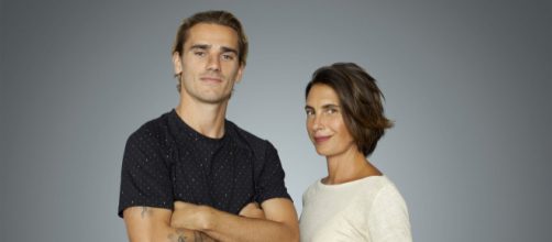 Antoine Griezmann et Alessandra Sublet (© TF1 - CapSub)