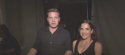 'General Hospital' stars Billy Miller and Kelly Monaco are quite close - Image via YouTube screenshot