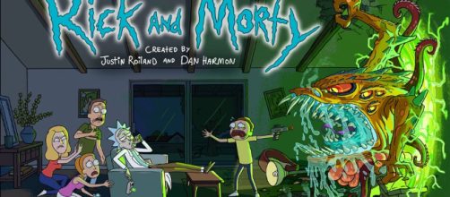 Rick and Morty banner - denofgeek.com