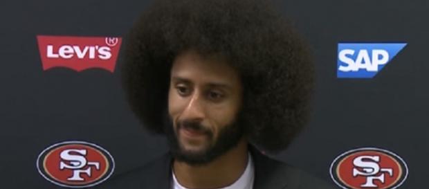Colin Kaepernick last played for the San Francisco 49ers last season (Image Credit: NFL/YouTube) Colin Kaepernick last played for the San Francisco 49ers last season (Image Credit: NFL/YouTube)
