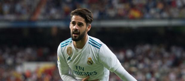 Isco celebrando un gol en el Bernabéu esta temporada Isco celebrando un gol en el Bernabéu esta temporada
