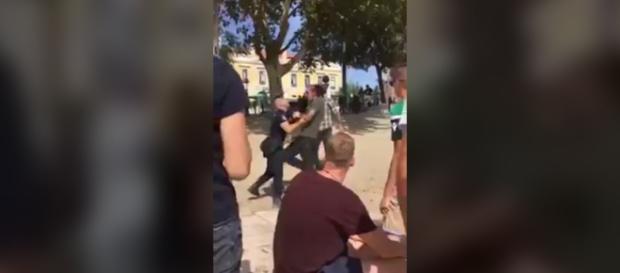 Policia da PSP foi barbaramente agredido Policia da PSP foi barbaramente agredido