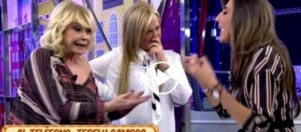 Sálvame: Paz Padilla explota y abandona Sálvame Sálvame: Paz Padilla explota y abandona Sálvame