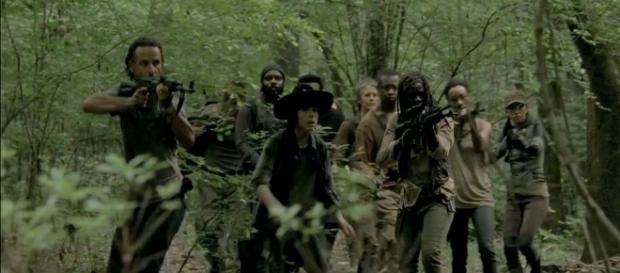 The living fight to survive in 'The Walking Dead' [image courtesy of trailer screenshot by Casey Florig The living fight to survive in 'The Walking Dead' [image courtesy of trailer screenshot by Casey Florig