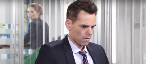 Victoria and Phyllis have Cane and Billy arrested.(Image via CBS/The Young and the Restless youtube screencap). Victoria and Phyllis have Cane and Billy arrested.(Image via CBS/The Young and the Restless youtube screencap).