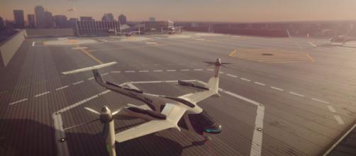 Un prototipo dei velivoli che Uber e NASA potrebbero utilizzare per UberAIR