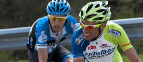 Ivan Basso con la maglia Liquigas
