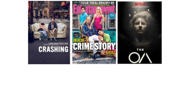 Affiche Crashing American Crime Story S2 et the OA Affiche Crashing American Crime Story S2 et the OA