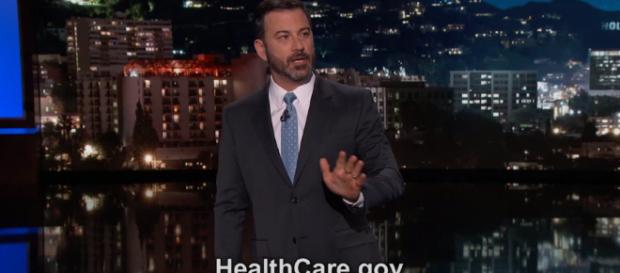 Kimmel says he "supports Trumpcare." image credits: Jimmy Kimmel Live/YouTube Screencap Kimmel says he "supports Trumpcare." image credits: Jimmy Kimmel Live/YouTube Screencap