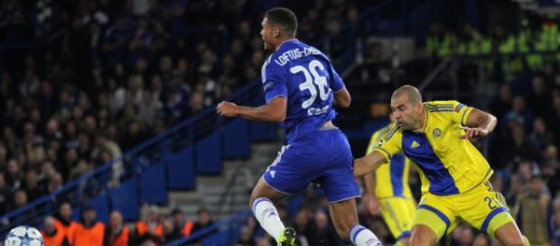 Ruben Loftus-Cheek going past Tal Ben Haim of Maccabi Tel Aviv in a past Champions League match. (Image Credit: Joshdjss/Flickr) Ruben Loftus-Cheek going past Tal Ben Haim of Maccabi Tel Aviv in a past Champions League match. (Image Credit: Joshdjss/Flickr)