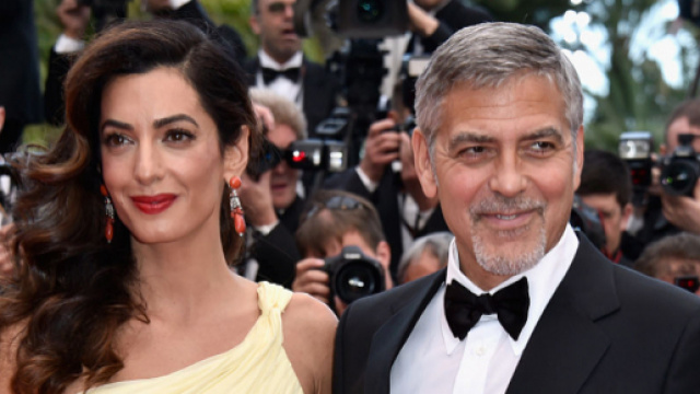 George Clooney e la moglie Amal