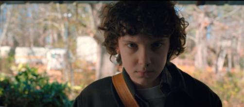 Eleven returns in a scene from 'Stranger Things' Season 2. [Image Credit:Netflix/YouTube]