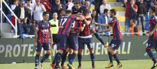 La squadra del Crotone, formazione di Serie A