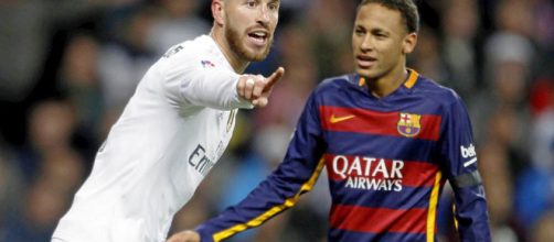 Neymar and Sergio Ramos a yellow away from missing Clasico - tribuna.com