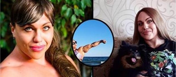 Ela impressiona com o tamanho de seus músculos Ela impressiona com o tamanho de seus músculos