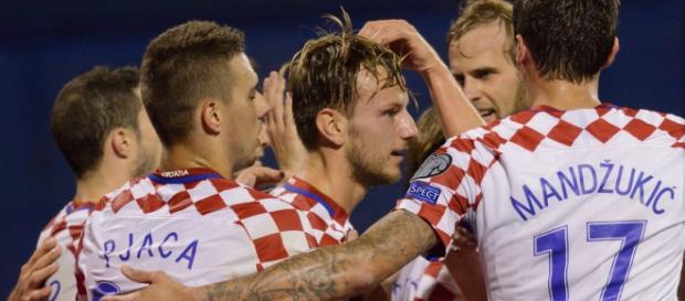 La Croatie n'a pas tremblé face à des Grecs très maladroits. (Xinhua / SIPA). La Croatie n'a pas tremblé face à des Grecs très maladroits. (Xinhua / SIPA).